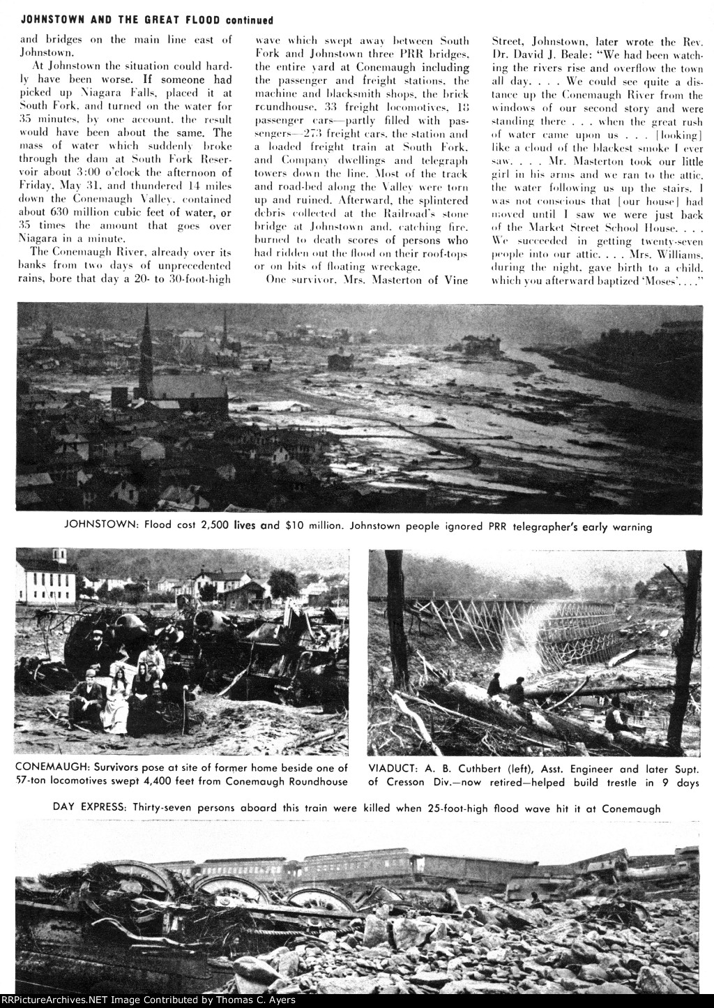 "The Great Flood," Page 6, 1953
